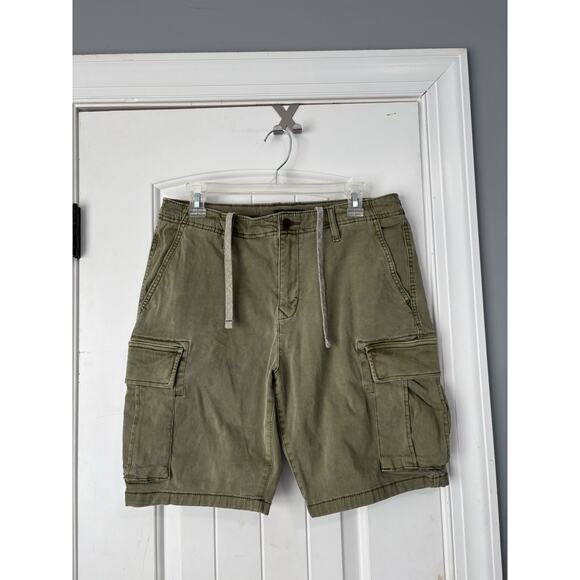 Lucky Brand Shorts Mens Classic Cargo Shorts Washed Size 32 - Picture 1 of 3
